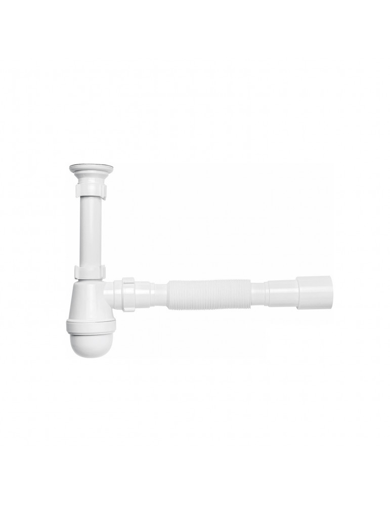 Сифон для раковини KronoPlast 1 1/4''х40 мм з різьбовим випуском SТ18080043 | купити | SilverGoose.com.ua.com.ua