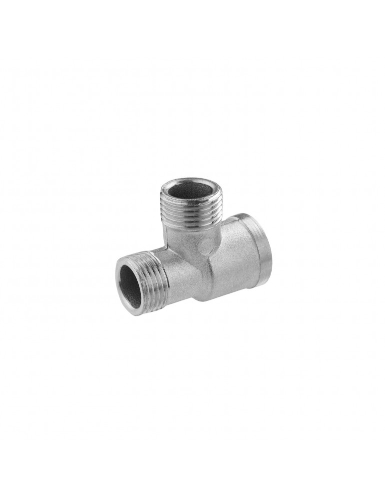 Трійник посилений LexLine 1/2" ЗЗВ нікель НК0204-Вн | купити | SilverGoose.com.ua.com.ua