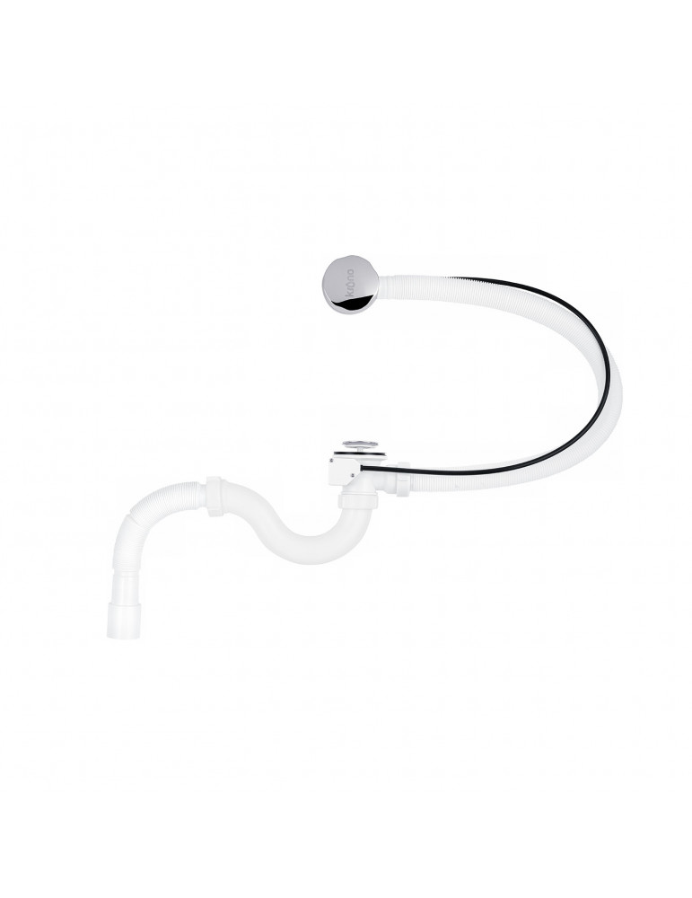 Сифон для ванної KronoPlast 1 1/2''х40 мм напівавтоматичний SV27401433 | купити | SilverGoose.com.ua.com.ua