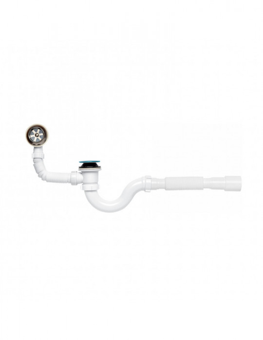 Сифон для ванної KronoPlast 1 1/2''х40 мм з системою Сlick-Сlack SV27200133 (В1050К) | купити | SilverGoose.com.ua.com.ua