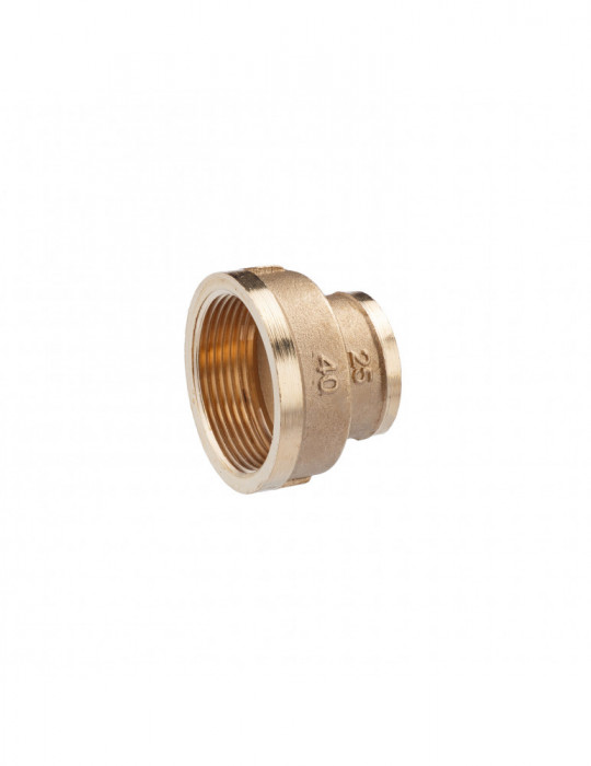 Муфта перехідна посилена LexLine 1 1/2"х1" ВВ латунна УК0309-В | купити | SilverGoose.com.ua.com.ua