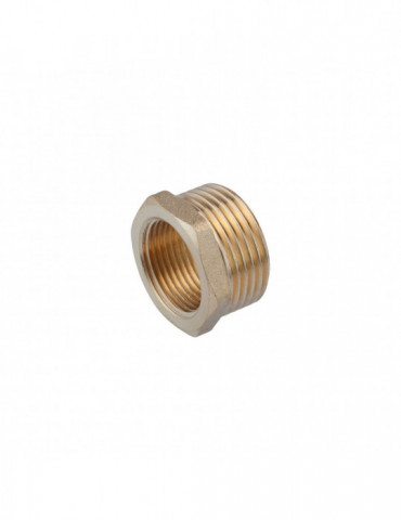 Футорка посилена LexLine 1 1/4"х1" ЗВ латунна УК0711-В