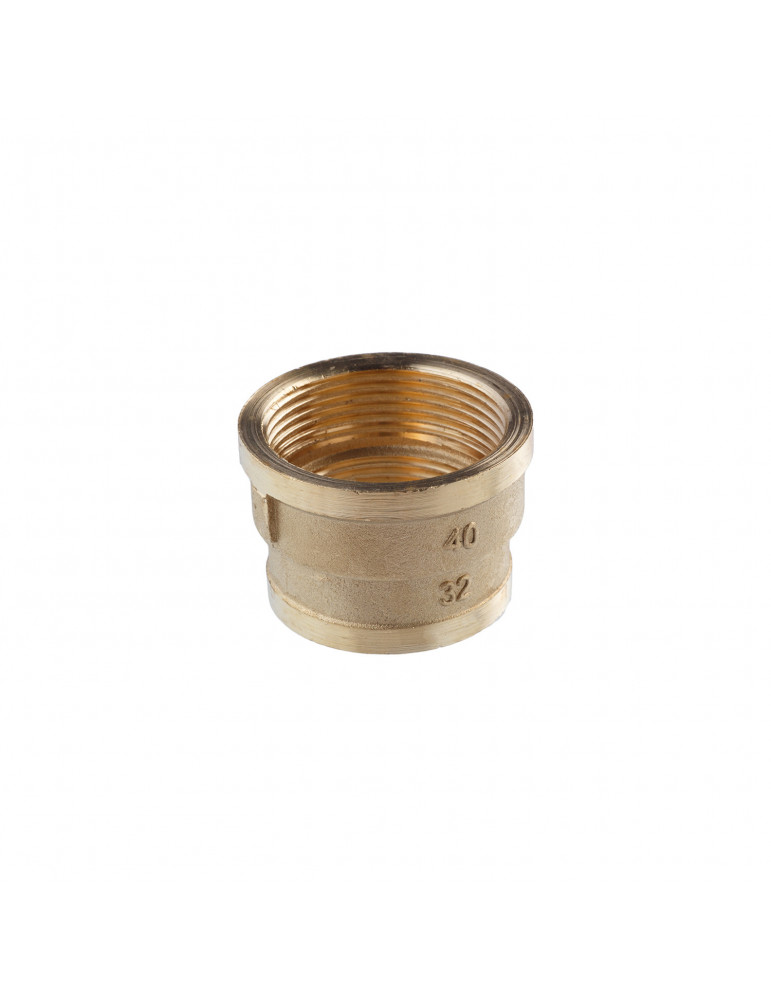 Муфта перехідна посилена LexLine 1 1/2"х1 1/4" ВВ латунна УК0307-В | купити | SilverGoose.com.ua.com.ua