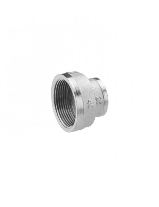 Муфта перехідна посилена LexLine 1 1/2"х1" ВВ нікель НК0309-Вн | купити | SilverGoose.com.ua.com.ua