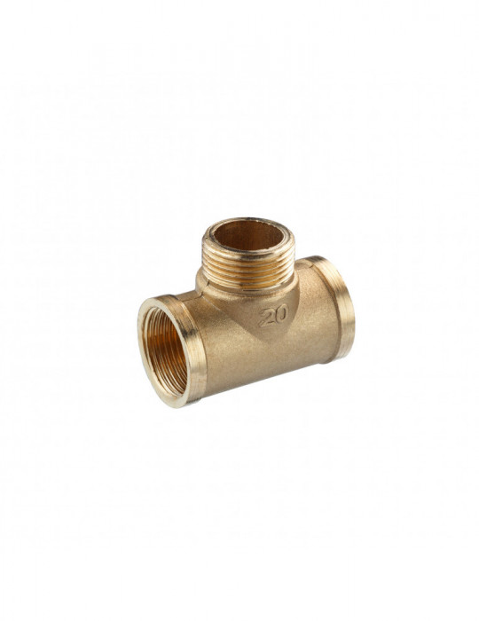 Трійник посилений LexLine 3/4" ВЗВ латунний УК0663-В | купити | SilverGoose.com.ua.com.ua