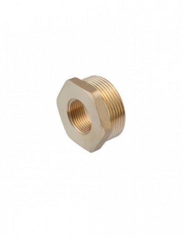 Футорка посилена LexLine 1 1/2"х3/4" ЗВ латунна УК0724-В