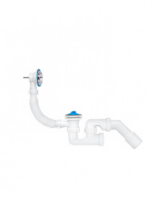Сифон для ванної ANIplast 1 1/2"х50 мм, з ревізією Е256EU | купити | SilverGoose.com.ua.com.ua