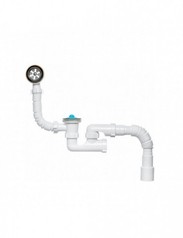 Сифон для ванної KronoPlast 1 1/2''х40 мм з ревізією SR26000133 (СВ0550) | купити | SilverGoose.com.ua.com.ua