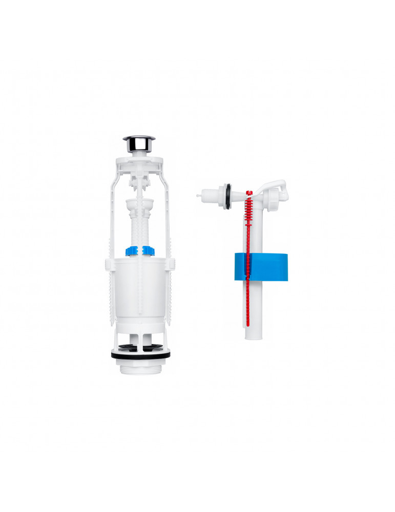 Наливний клапан для бачка унітаза ANIplast з боковим підведенням 1/2" WC6050M | купити | SilverGoose.com.ua.com.ua