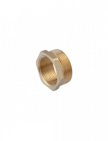Футорка посилена LexLine 1 1/2"х1 1/4" ЗВ латунна УК0723-В
