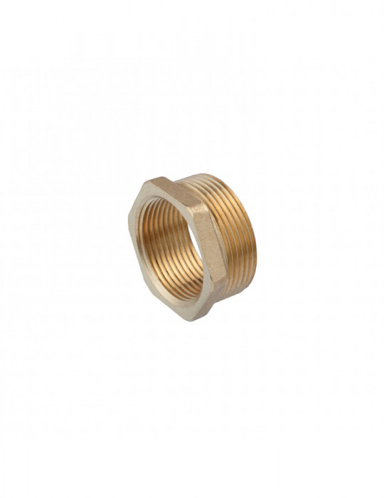 Футорка посилена LexLine 1 1/2"х1 1/4" ЗВ латунна УК0723-В | купити | SilverGoose.com.ua.com.ua