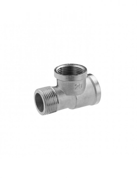 Трійник посилений LexLine 3/4" ВВЗ нікель НК0210-Вн | купити | SilverGoose.com.ua.com.ua