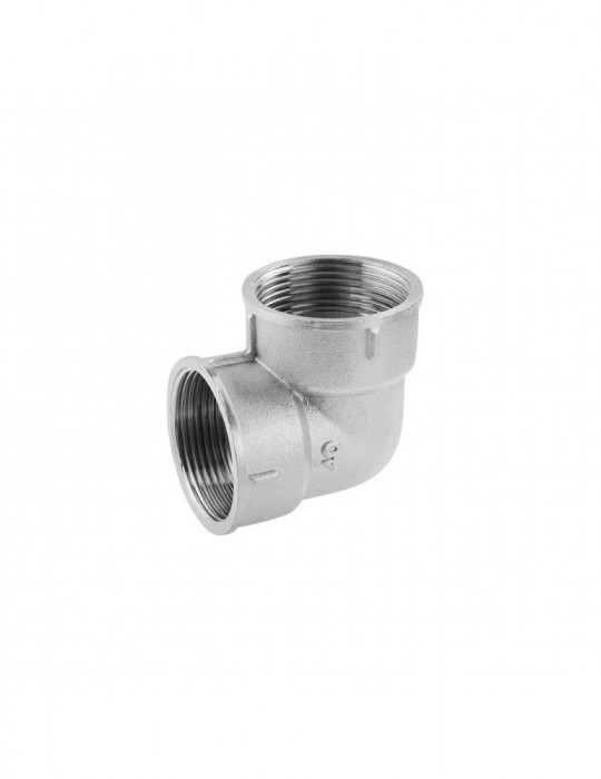 Кутник посилений LexLine 1 1/2" ВВ нікель НК0117-Вн | купити | SilverGoose.com.ua.com.ua