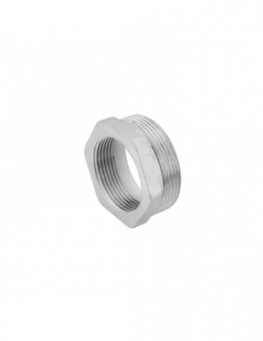 Футорка посилена LexLine 2"х1 1/2" ЗВ нікель НК0728-Вн