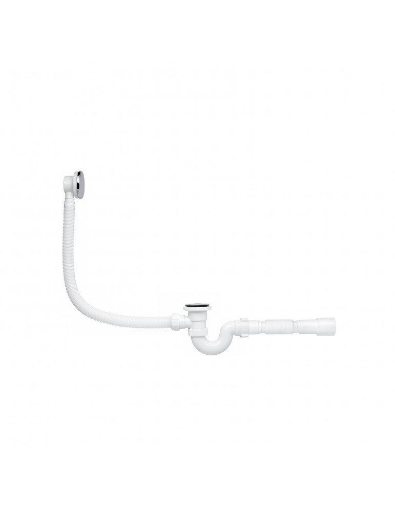 Сифон для ванної ANIplast 1 1/2"х50 мм з системою Сlick-Сlack ЕC155SEU | купити | SilverGoose.com.ua.com.ua