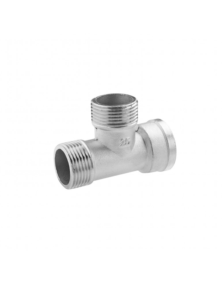 Трійник посилений LexLine 1" ЗЗВ нікель НК0231-Вн | купити | SilverGoose.com.ua.com.ua