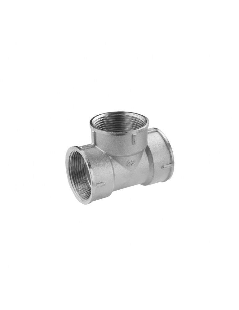 Трійник посилений LexLine 1 1/4" ВВВ нікель НК0208-Вн | купити | SilverGoose.com.ua.com.ua