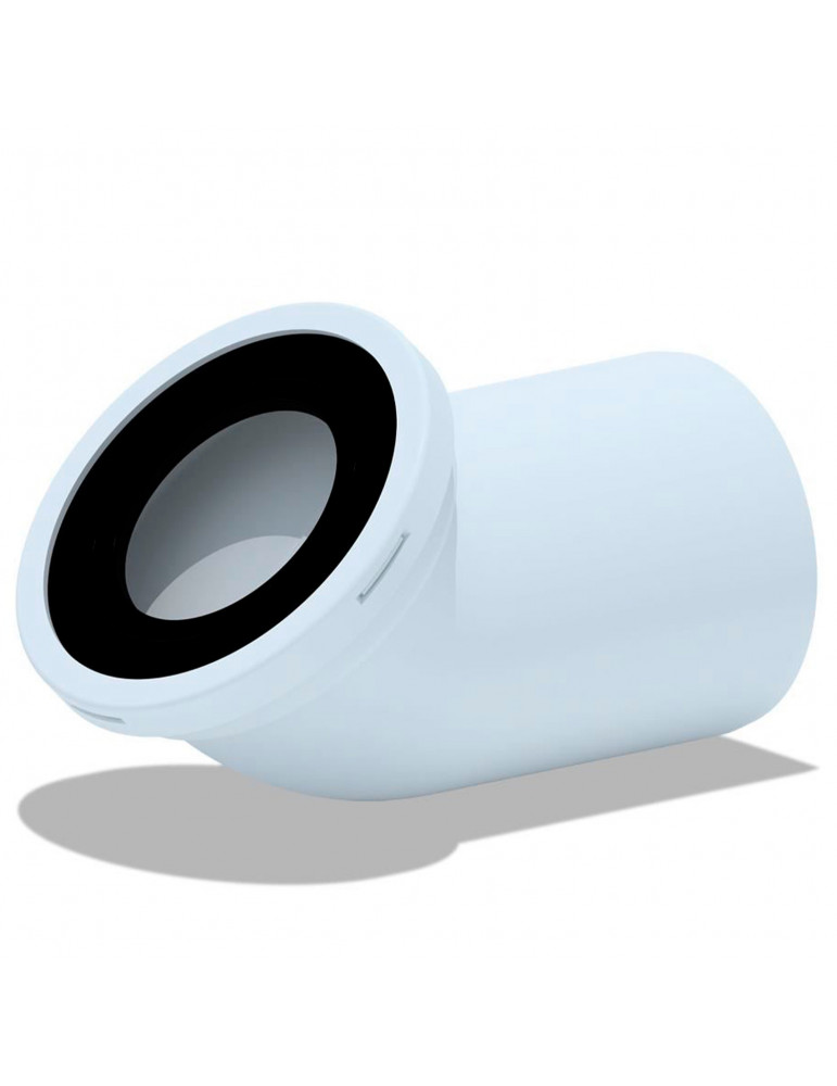 Фанова труба для унітаза ANIplast з випуском 110х45° W4220EU | купити | SilverGoose.com.ua.com.ua