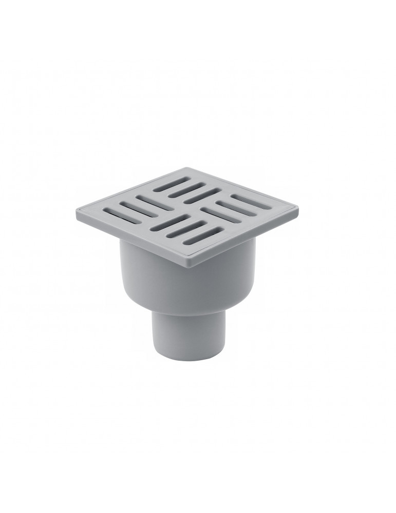 Трап ANIplast з вертикальним випуском 50 мм, з решіткою 10х10 см TA5204EU | купити | SilverGoose.com.ua.com.ua