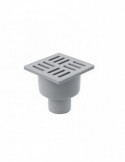 Трап ANIplast з вертикальним випуском 50 мм, з решіткою 10х10 см TA5204EU