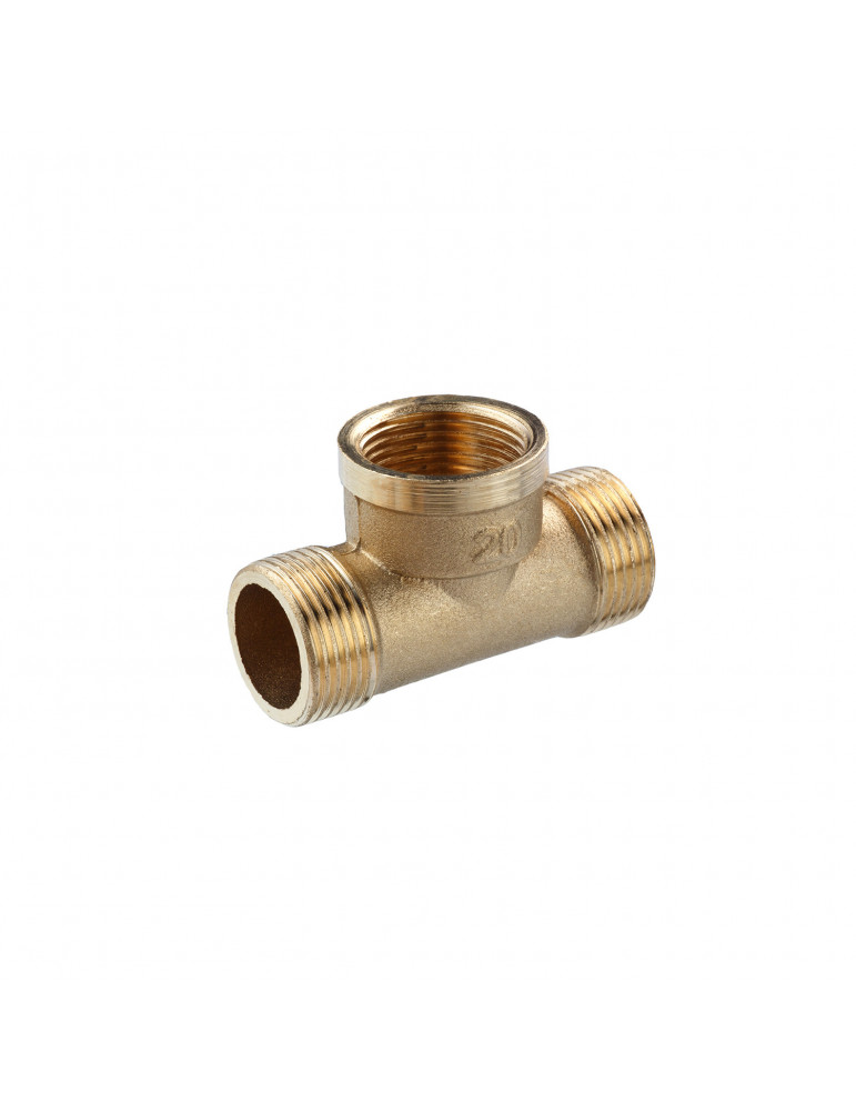 Трійник посилений LexLine 3/4" ЗВЗ латунний УК0658-В | купити | SilverGoose.com.ua.com.ua