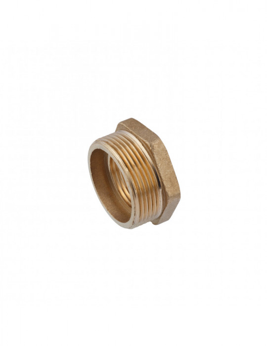 Футорка посилена LexLine 1 1/2"х1" ЗВ латунна УК0722-В | купити | SilverGoose.com.ua.com.ua