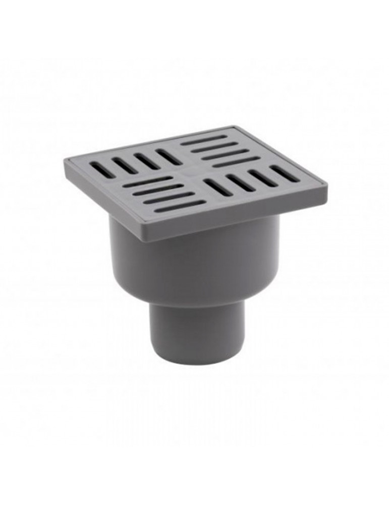 Трап ANIplast з вертикальним випуском 50 мм, з нержавіючою решіткою 10х10 см TQ5202EU | купити | SilverGoose.com.ua.com.ua