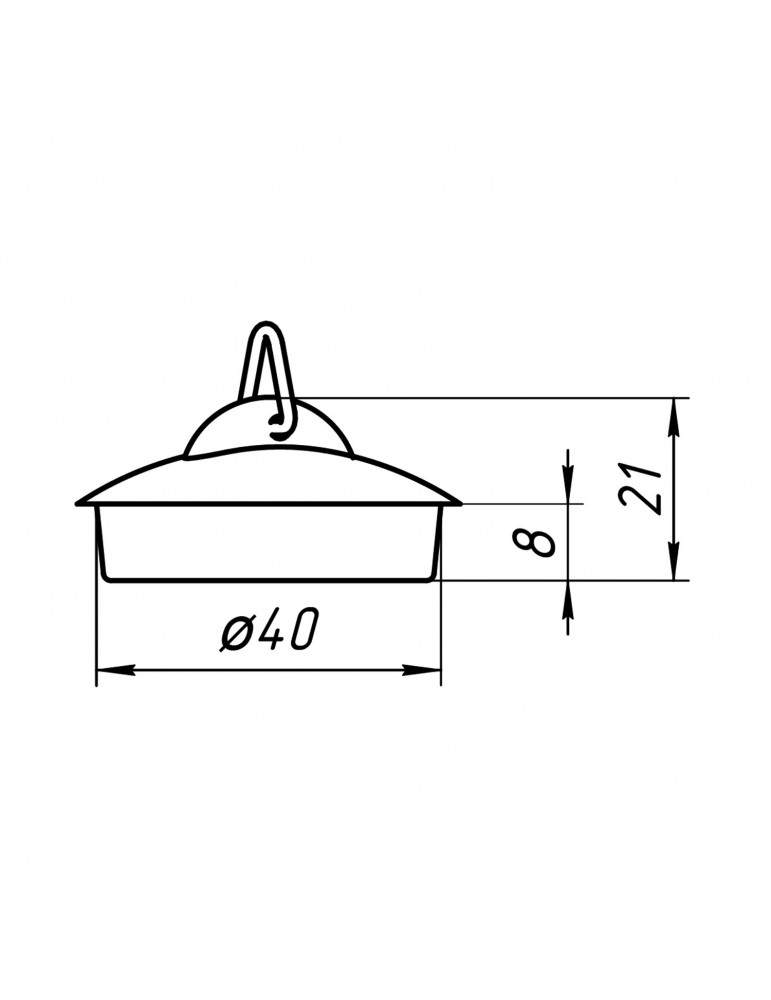 Пробка для сітки сифона ANIplast 1 1/4" мм M400EU | купити | SilverGoose.com.ua.com.ua