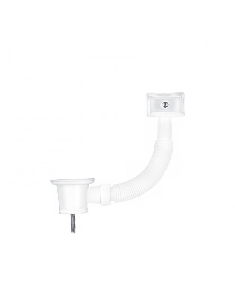 Різьбовий випуск KronoPlast 1 1/2''х40 мм з квадратним переливом NS1003РР07 | купити | SilverGoose.com.ua.com.ua