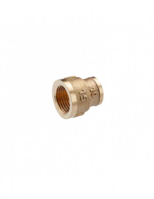 Муфта перехідна посилена LexLine 1/2"х3/8" ВВ латунна УК0331-В | купити | SilverGoose.com.ua.com.ua