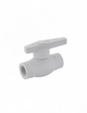 Кран кульовий з пластиковою кулькою PPR Rozma 20х1/2" РВ