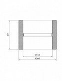 Муфта PPR Rozma 50 мм | купити | SilverGoose.com.ua.com.ua