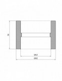 Муфта PPR Rozma 63 мм | купити | SilverGoose.com.ua.com.ua