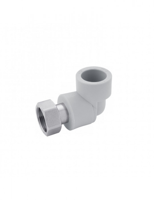 Коліно з накидною гайкою PPR Rozma 25х3/4" | купити | SilverGoose.com.ua.com.ua