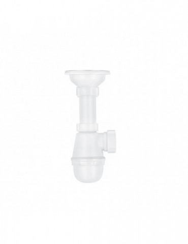 Сифон для кухонної мийки KronoPlast 3 1/2''х40 мм з різьбовим випуском SM15010000