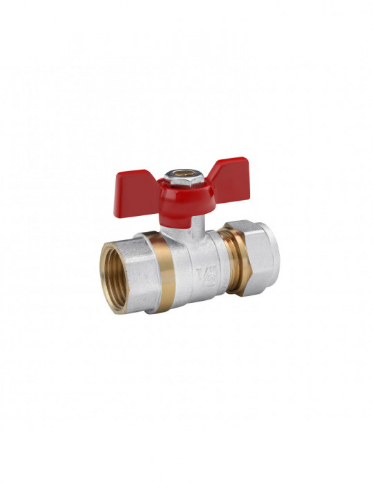 Кран кульовий металопластиковий Karro 16х1/2" РВ | купити | SilverGoose.com.ua.com.ua