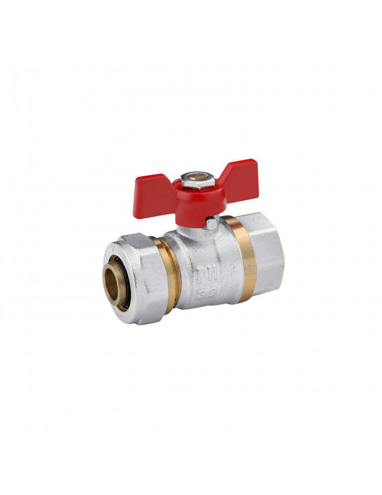 Кран кульовий металопластиковий Karro 20х3/4" РВ | купити | SilverGoose.com.ua.com.ua