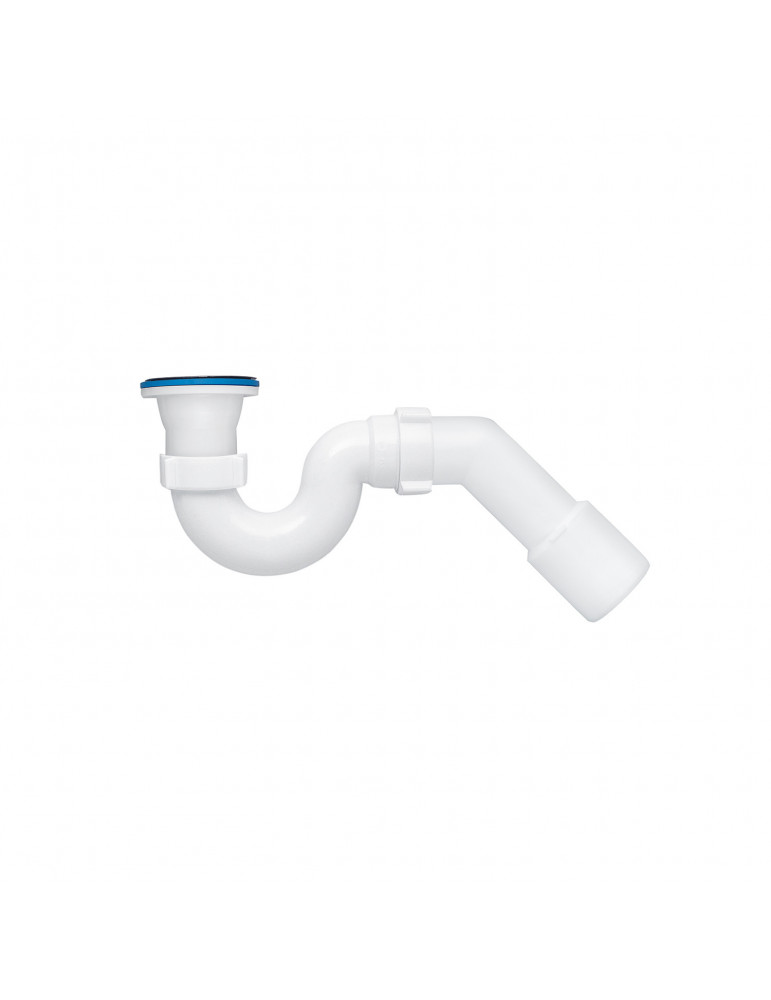 Сифон для душового піддона ANIplast 1 1/2"х40 мм прямотечійний з гнучкою трубою 40х40/50 Е116EU | купити | SilverGoose.com.ua.co