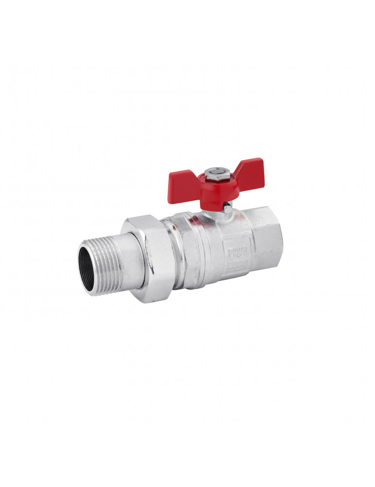 Кран-американка кульовий прямий Karro "Standart+" 3/4" ВЗ PN40 | купити | SilverGoose.com.ua.com.ua