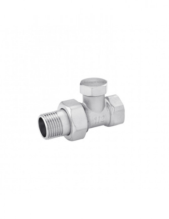 Кран радіаторний нижній прямий Karro 1/2" ВЗ KR-306 | купити | SilverGoose.com.ua.com.ua