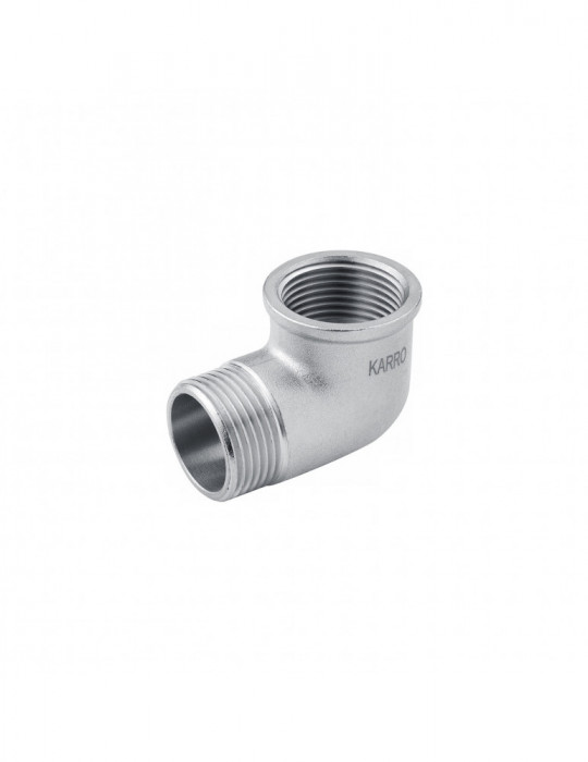 Кутник Karro 1/2" ВЗ нікельований | купити | SilverGoose.com.ua.com.ua