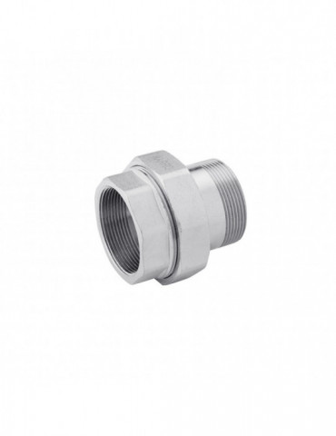 Згін-американка пряма Karro 1" KR-3102 нікельована