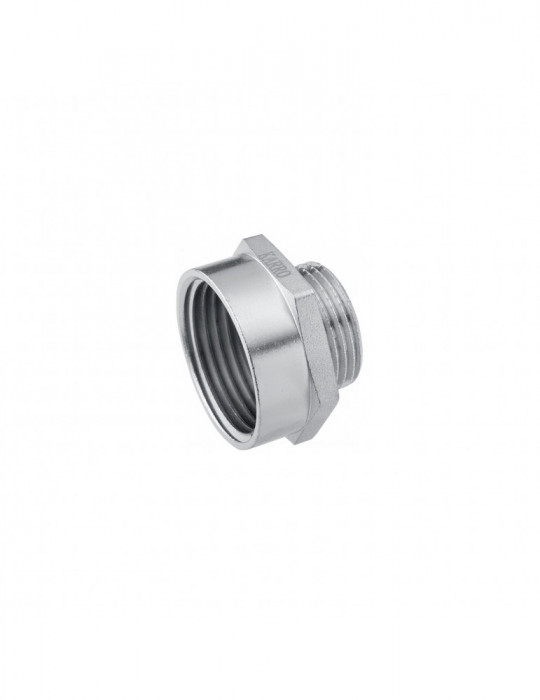Перехідник Karro 3/4"х1/2" ВЗ нікельований | купити | SilverGoose.com.ua.com.ua