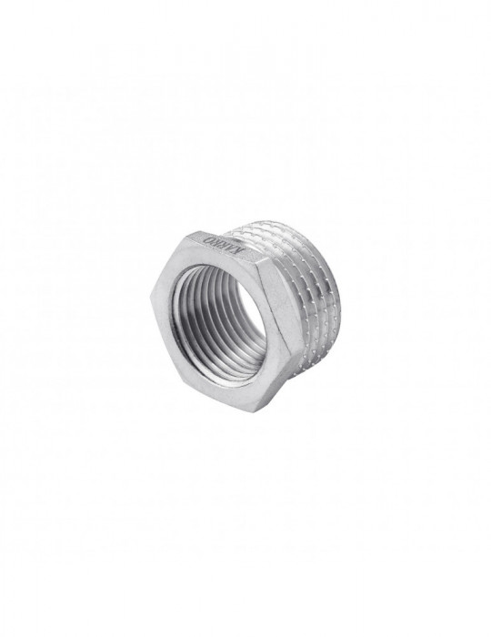 Футорка Karro 1"х1/2" ЗВ нікельована | купити | SilverGoose.com.ua.com.ua