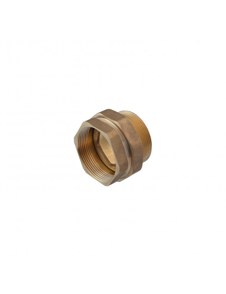 Згін-американка пряма STA (DN) 40 ВЗ латунь | купити | SilverGoose.com.ua.com.ua