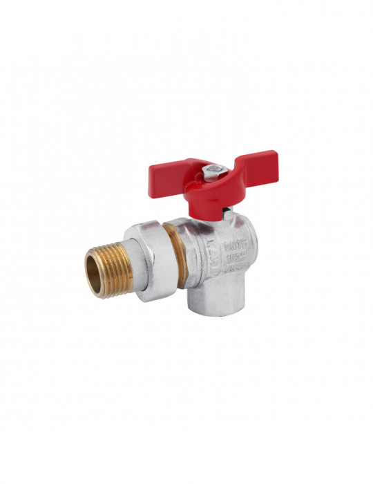 Кран-американка кульовий кутовий Karro "Standart" 1/2" ВЗ PN40 | купити | SilverGoose.com.ua.com.ua