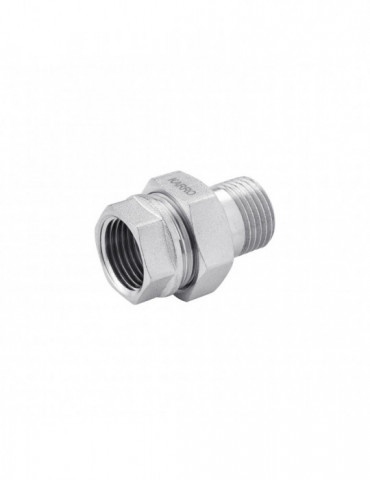 Згін-американка пряма Karro 1 1/2" нікельована