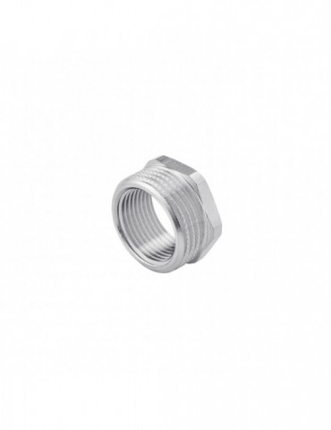Футорка Karro 1"х3/4" ЗВ нікельована