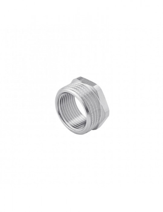 Футорка Karro 1"х3/4" ЗВ нікельована | купити | SilverGoose.com.ua.com.ua