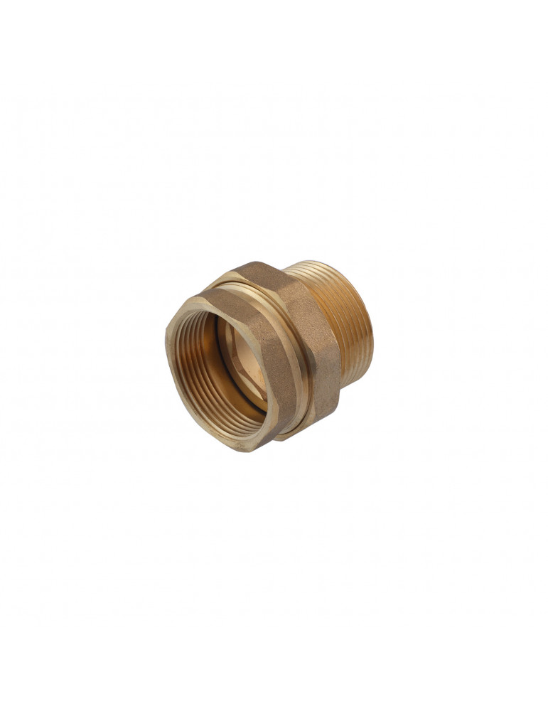 Згін-американка пряма STA (DN) 50 ВЗ латунь | купити | SilverGoose.com.ua.com.ua